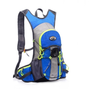 Patchwork Nylon Karierter Sportrucksack