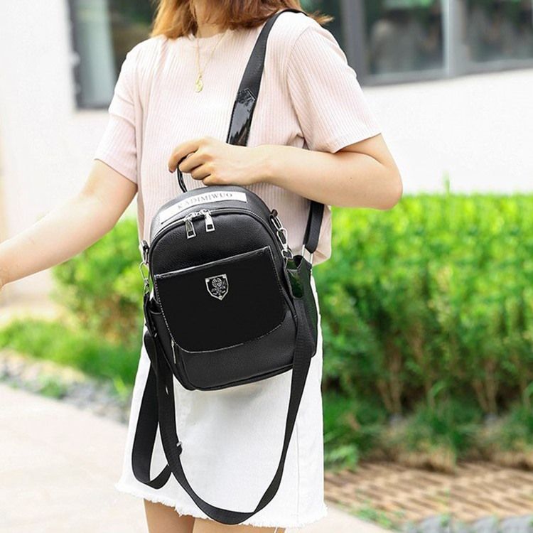 Thread Pu Letter Rucksack