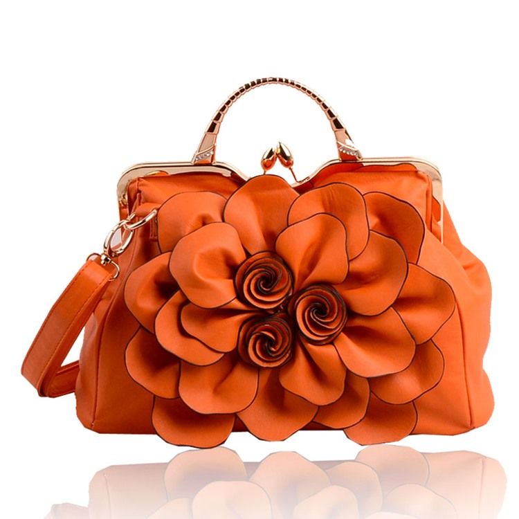 All Match Rose Verzierte Handtasche