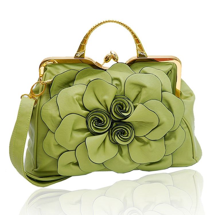 All Match Rose Verzierte Handtasche