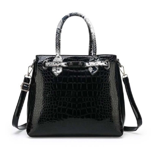 Alligator Thread Pu Square Handtasche