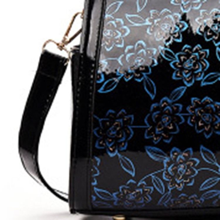 Europäische Pu-handtaschen Mit Blumen