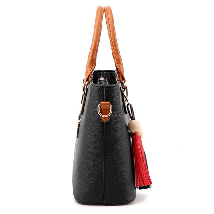 Exquisite Quaste Medium Damen Handtasche