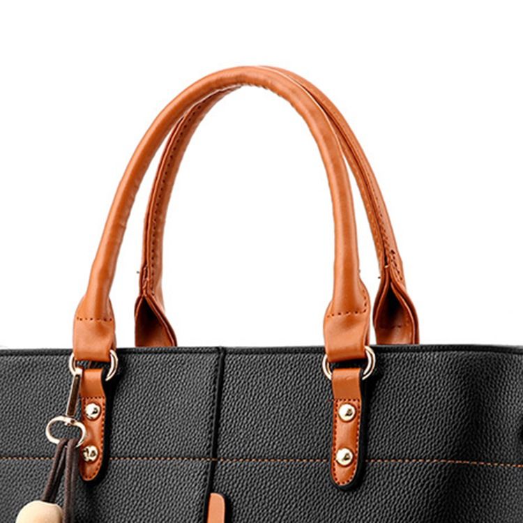 Exquisite Quaste Medium Damen Handtasche