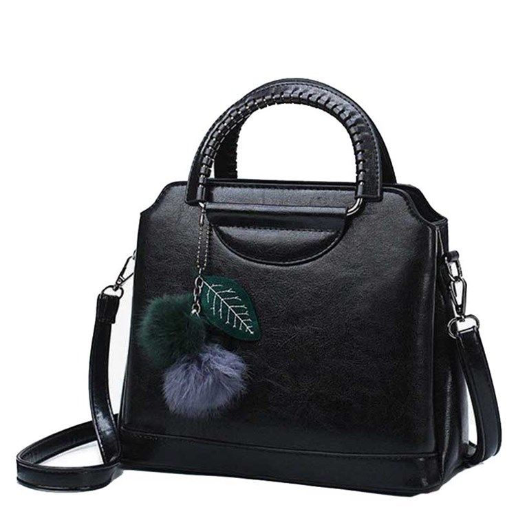 Faden Pu Plain Damen Tasche