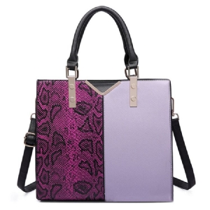 Graceful Colour Block Damen Handtasche