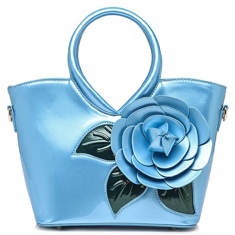 Ladylike Vivid Flower Verzierte Handtasche