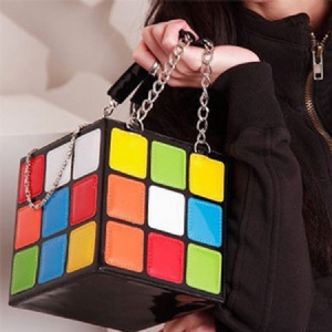 Magic Cube Design Handtasche