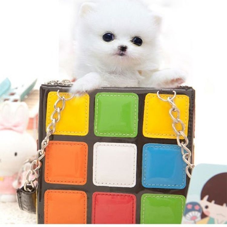 Magic Cube Design Handtasche