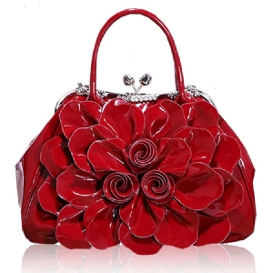 Ol Handtasche Mit Blumenmuster