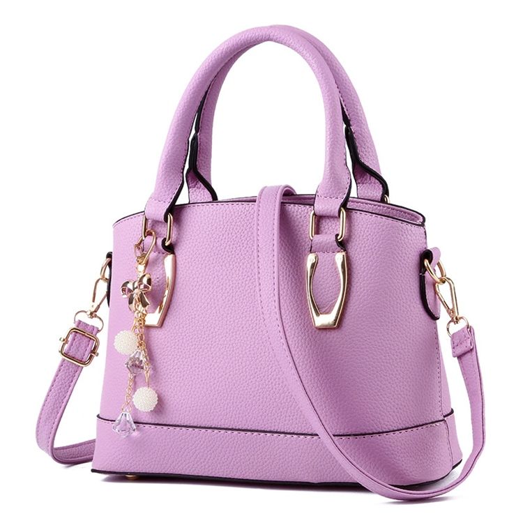 Pure Color Pearl Verzierte Handtasche