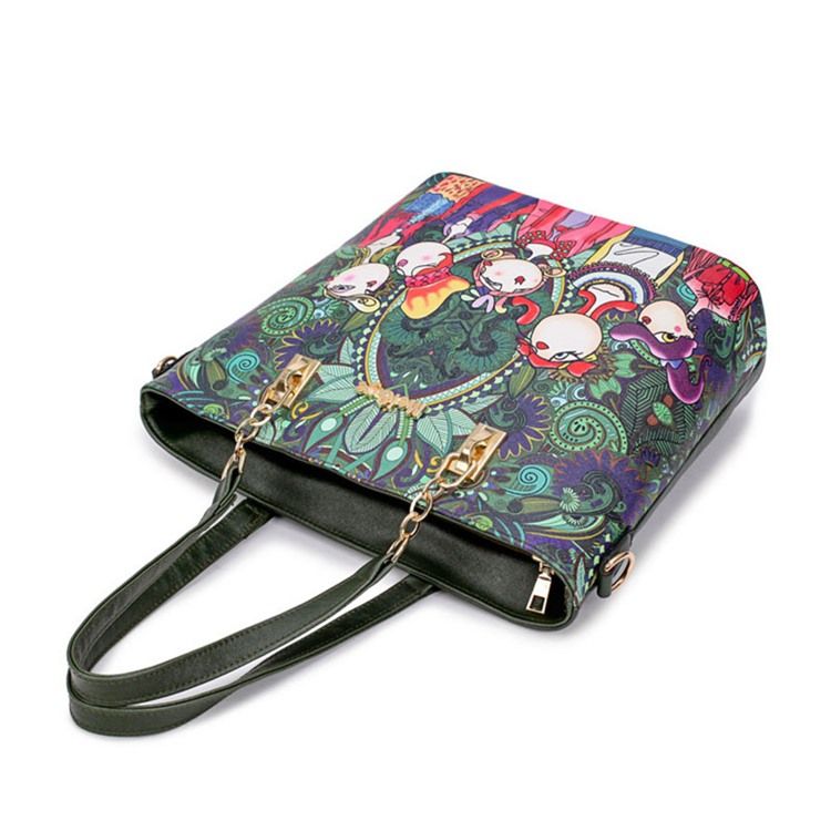 Vogue Drama Character Print Handtaschen (6 Taschen)