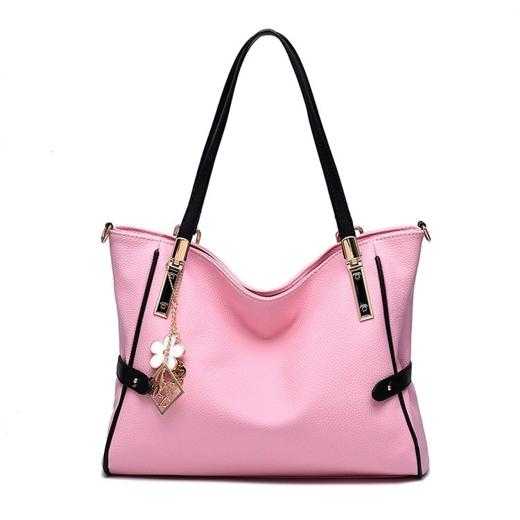 Vogue Einfarbige Pu-handtasche