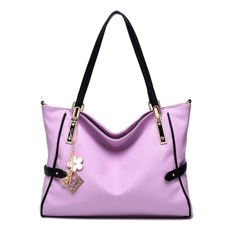 Vogue Einfarbige Pu-handtasche