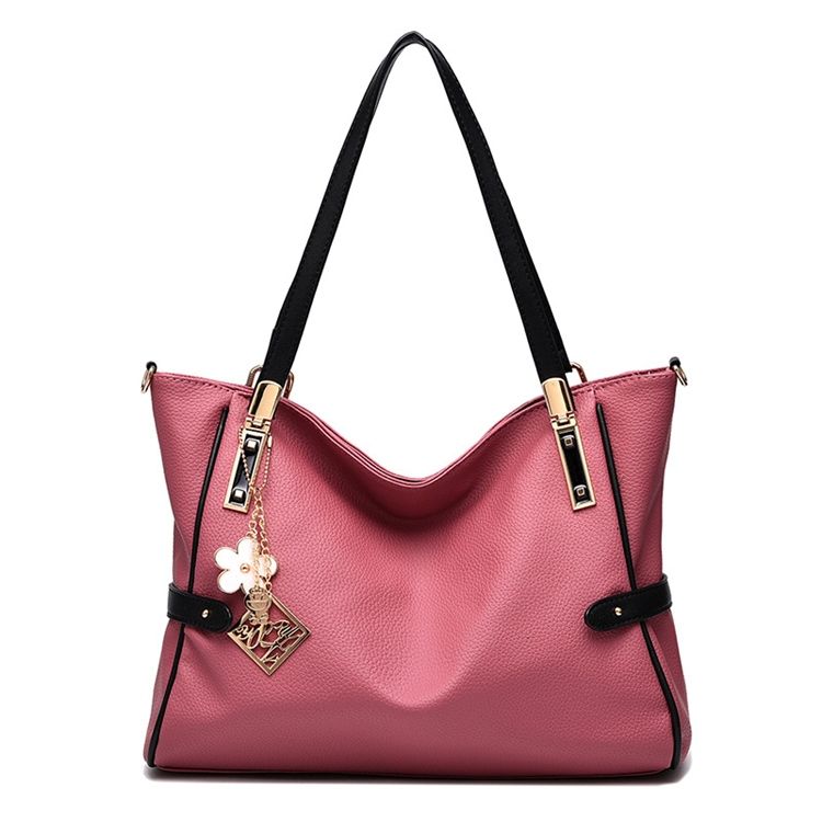 Vogue Einfarbige Pu-handtasche