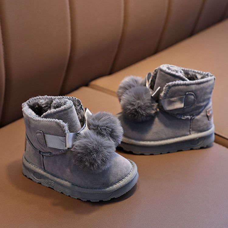 Baby-schneestiefel Mit Runder Zehenpartie