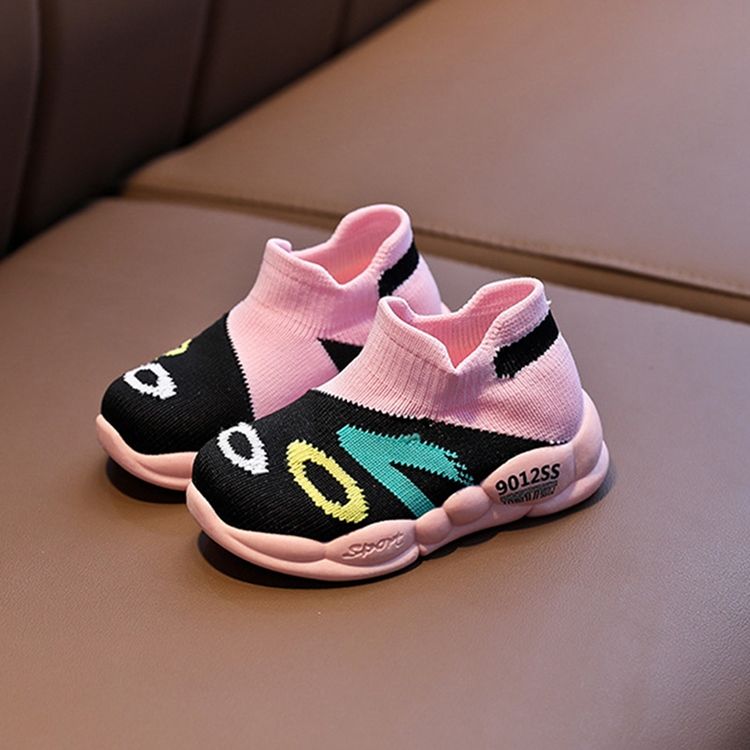 Baby-sneaker Im Frühlingsfarbenblock