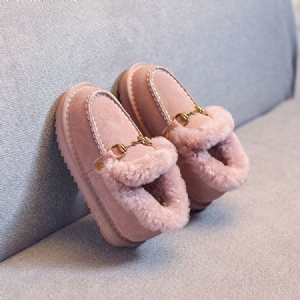 Baby-winterschuhe Mit Runder Zehenpartie