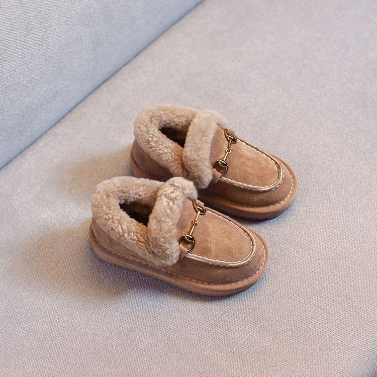 Baby-winterschuhe Mit Runder Zehenpartie