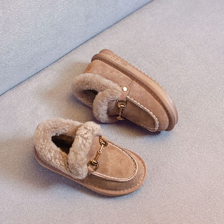 Baby-winterschuhe Mit Runder Zehenpartie