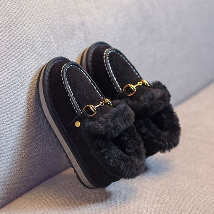 Baby-winterschuhe Mit Runder Zehenpartie