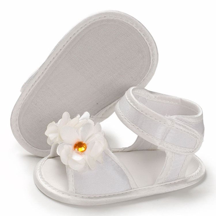 Babyschuhe Mit 3d-blumenklettverschluss