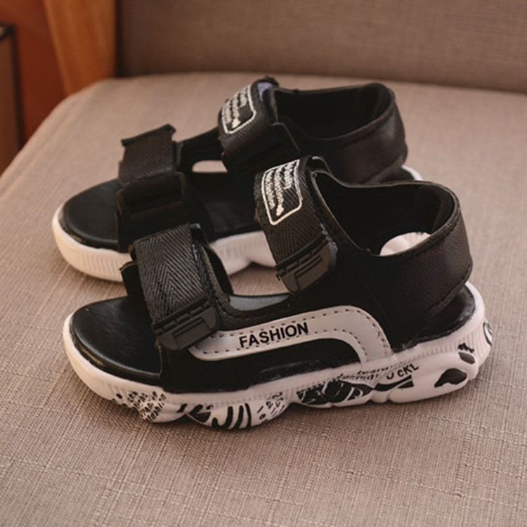 Babyschuhe Mit Offener Zehenpartie Im Farbblock