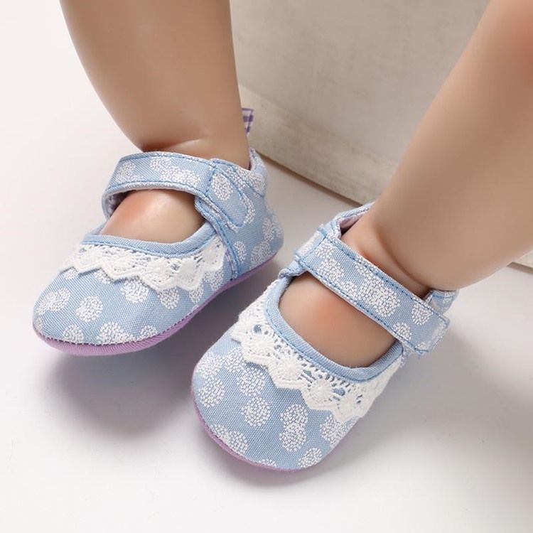 Baumwoll-farbblock-babyschuhe