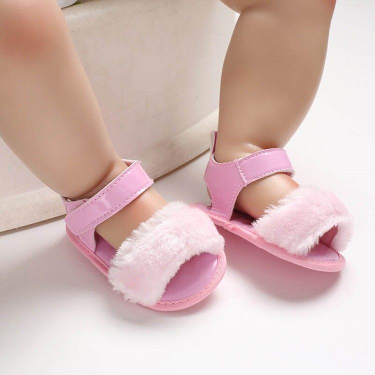 Einfache Babyschuhe Mit Klettverschluss