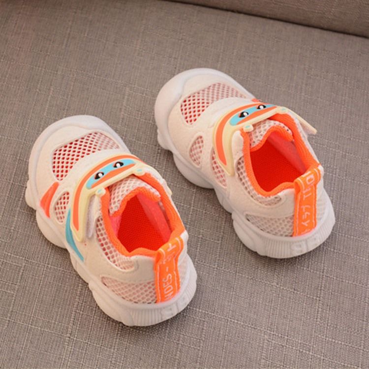 Farbblock-babyschuhe Mit Klettverschluss