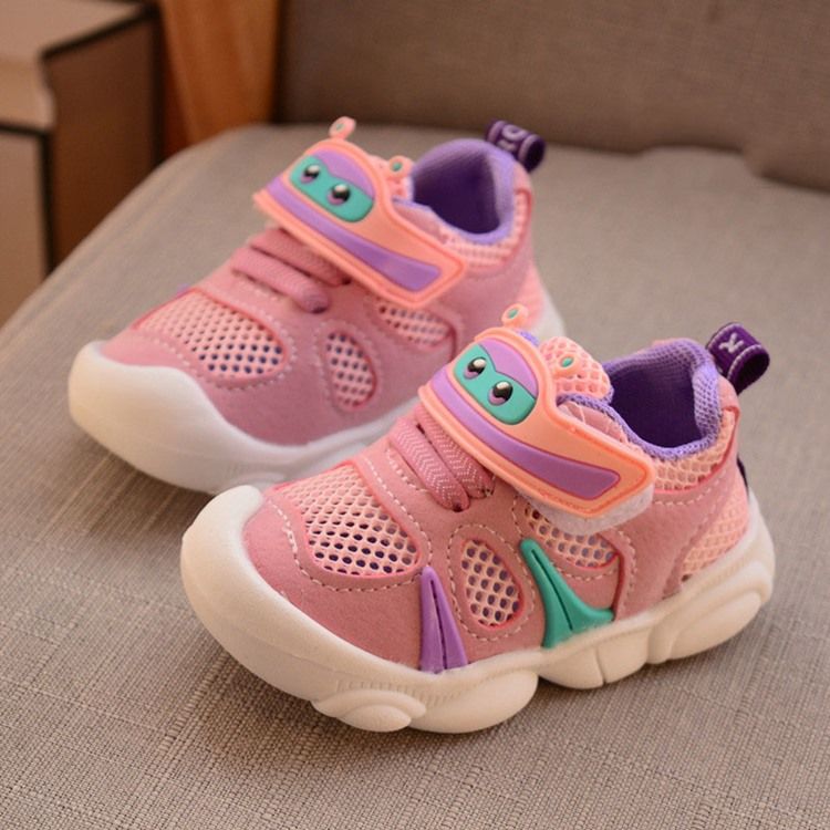 Farbblock-babyschuhe Mit Klettverschluss