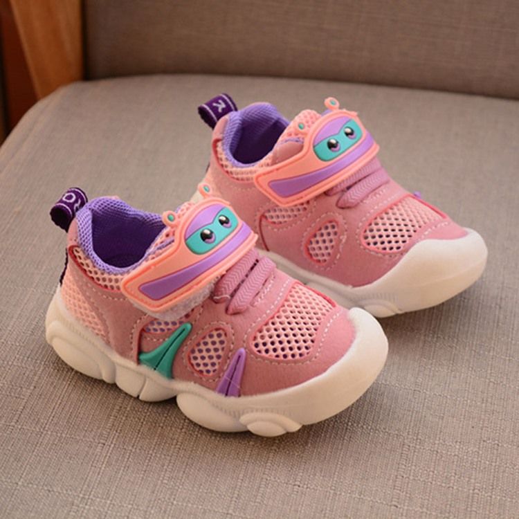 Farbblock-babyschuhe Mit Klettverschluss