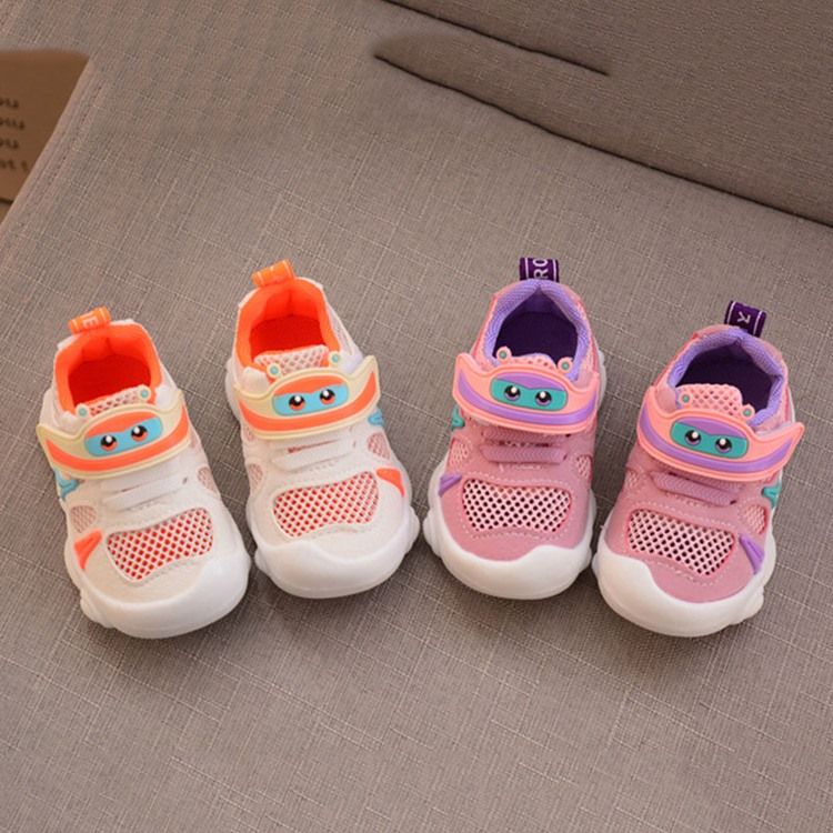 Farbblock-babyschuhe Mit Klettverschluss