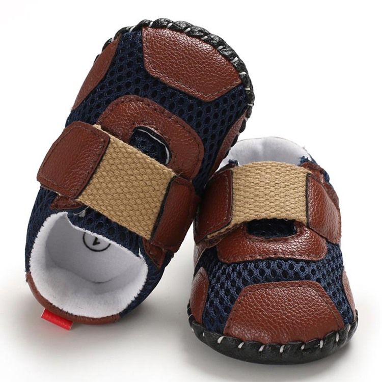 Mesh Patchwork Unisex Babyschuhe