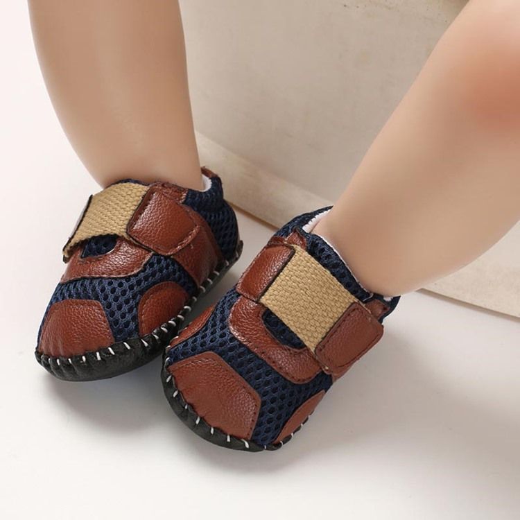 Mesh Patchwork Unisex Babyschuhe