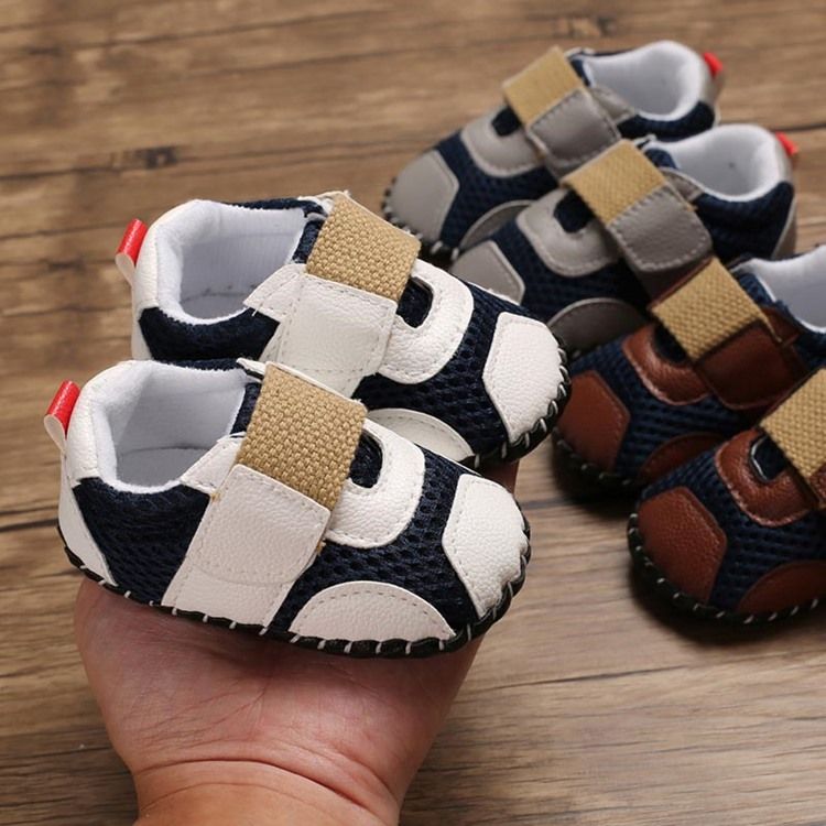 Mesh Patchwork Unisex Babyschuhe