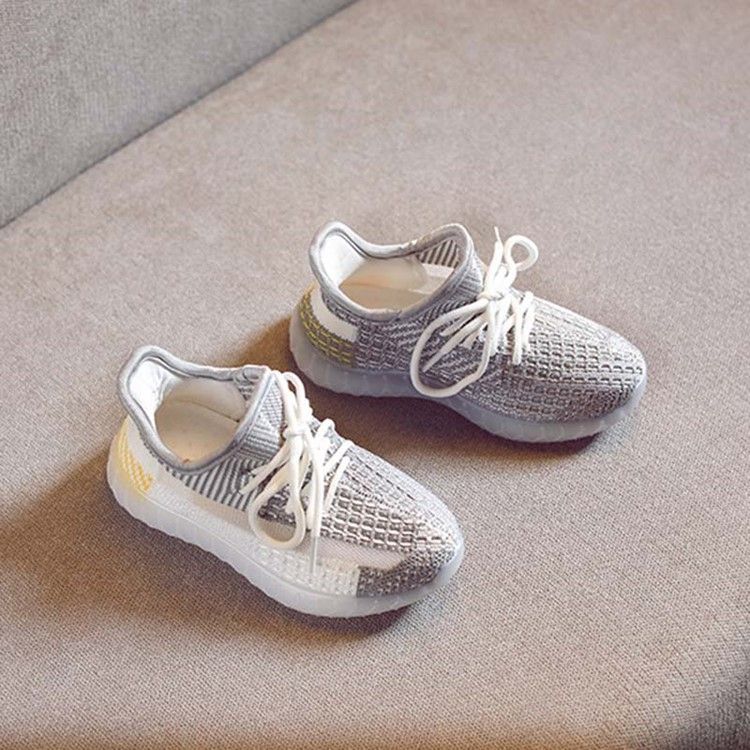 Runde Lässige Faden-baby-sneakers