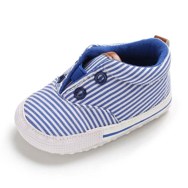 Slip-on Babyschuhe Mit Streifen