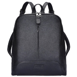 Plain Casual Zipper Medium Rucksack