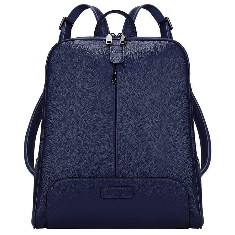 Plain Casual Zipper Medium Rucksack