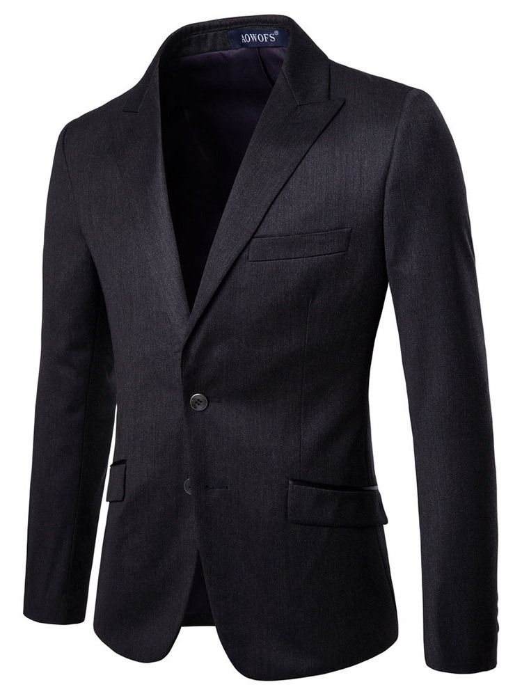 Einreihiger Blazer Herren 2-teiler Anzug