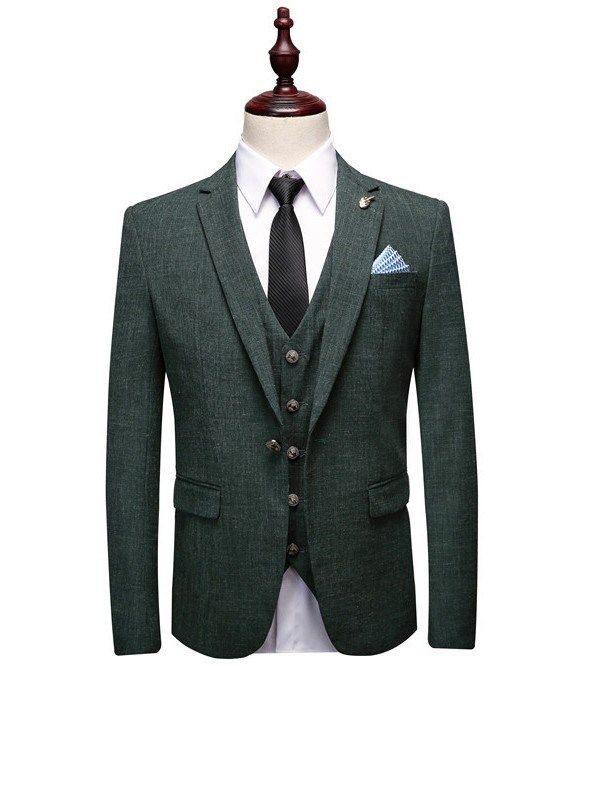 Fashion Blazer Pocket Herren Anzug