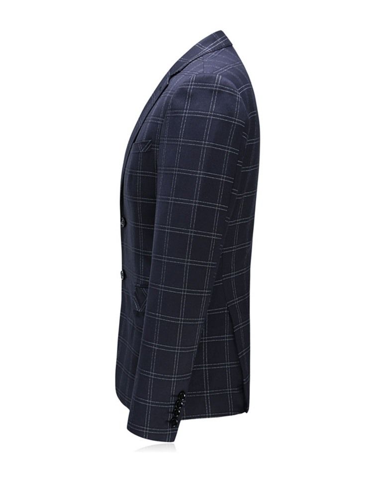 Fashion Plaid Blazer Herren Anzug