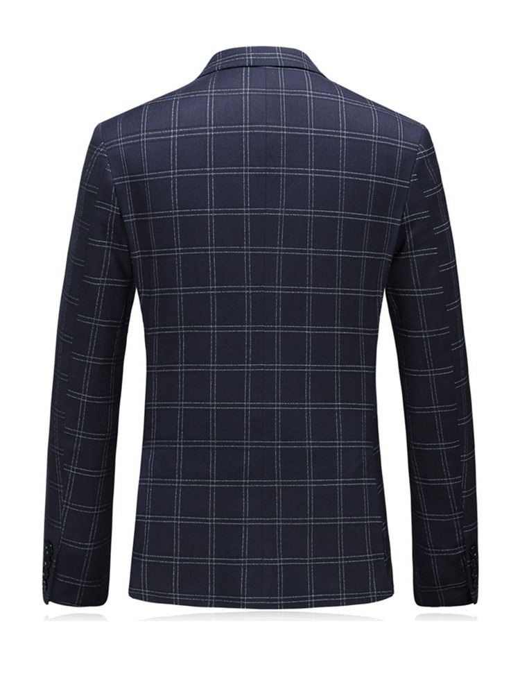 Fashion Plaid Blazer Herren Anzug