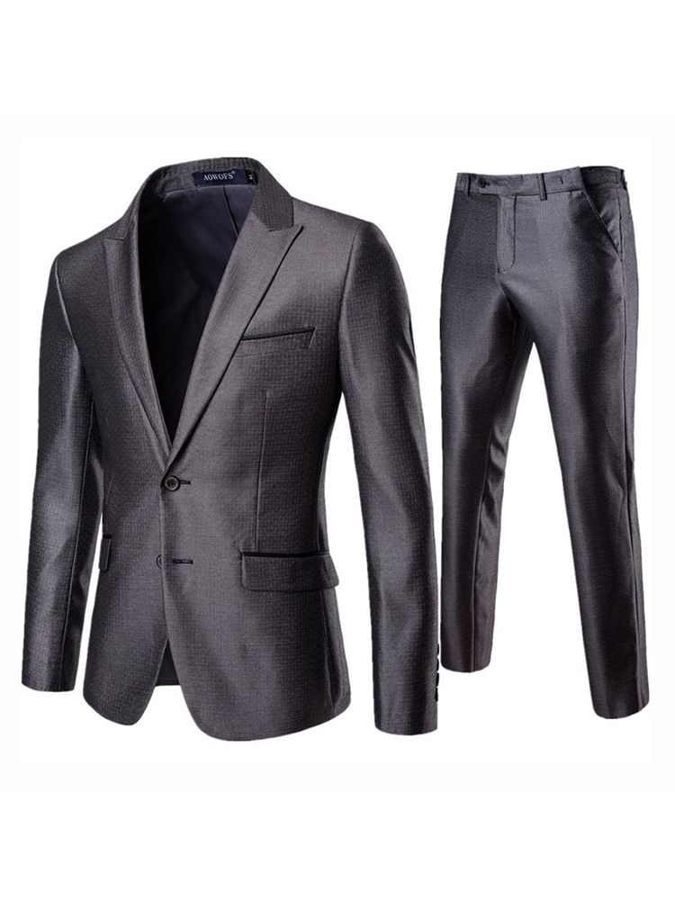 Plain Blazer Pants Herren Freizeitanzug