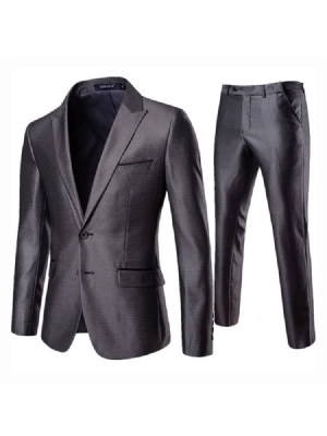 Plain Blazer Pants Herren Freizeitanzug