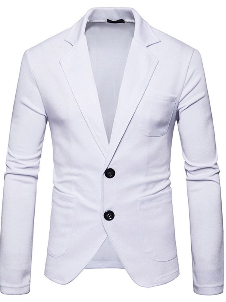 Einreihiger Slim Freizeit-blazer Für Herren