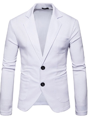 Einreihiger Slim Freizeit-blazer Für Herren