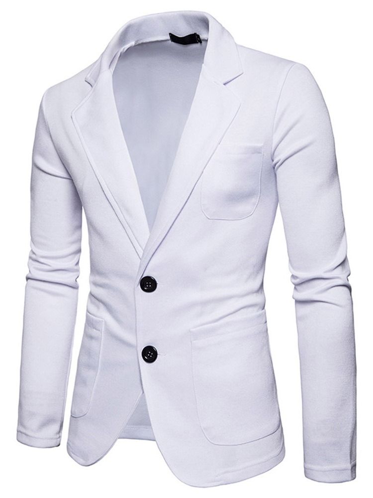 Einreihiger Slim Freizeit-blazer Für Herren