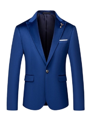 England Straight Button Herren Blazer